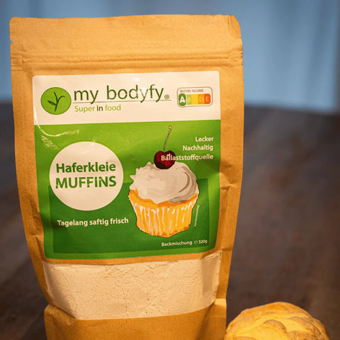 Backmischung Haferkleie Muffins